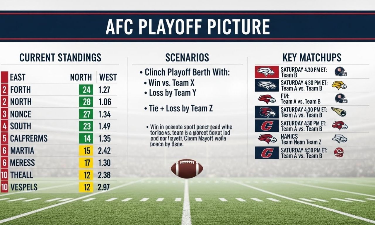 AFC playoff picture