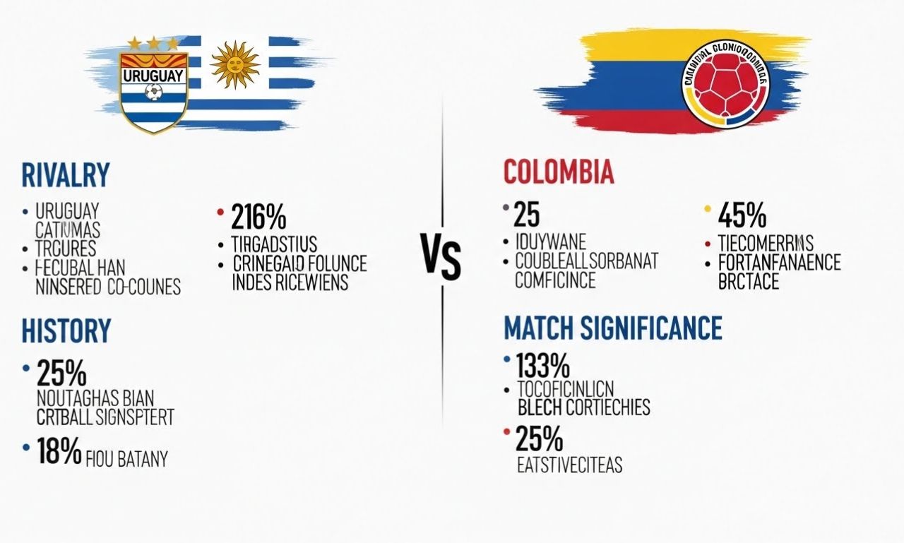 Uruguay vs Colombia