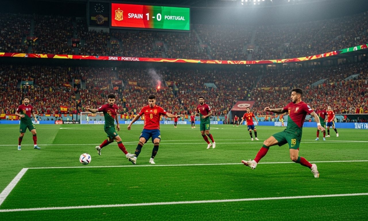 Spain vs Portugal rivalry