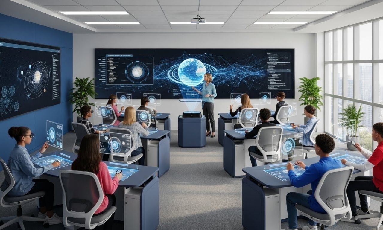Discover Classroom 20x, a modern learning model combining smart technology, flexible spaces, and student-centered education.