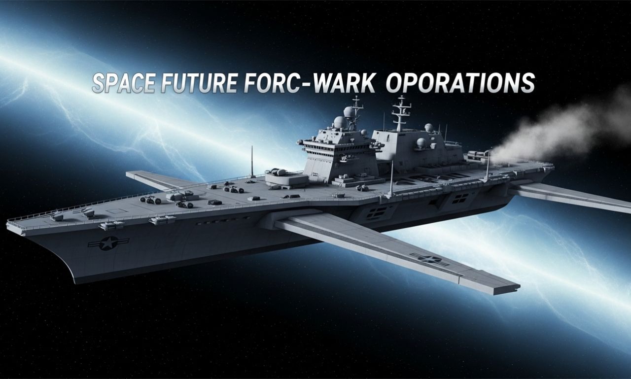 Space Force Orbital Warship Carrier