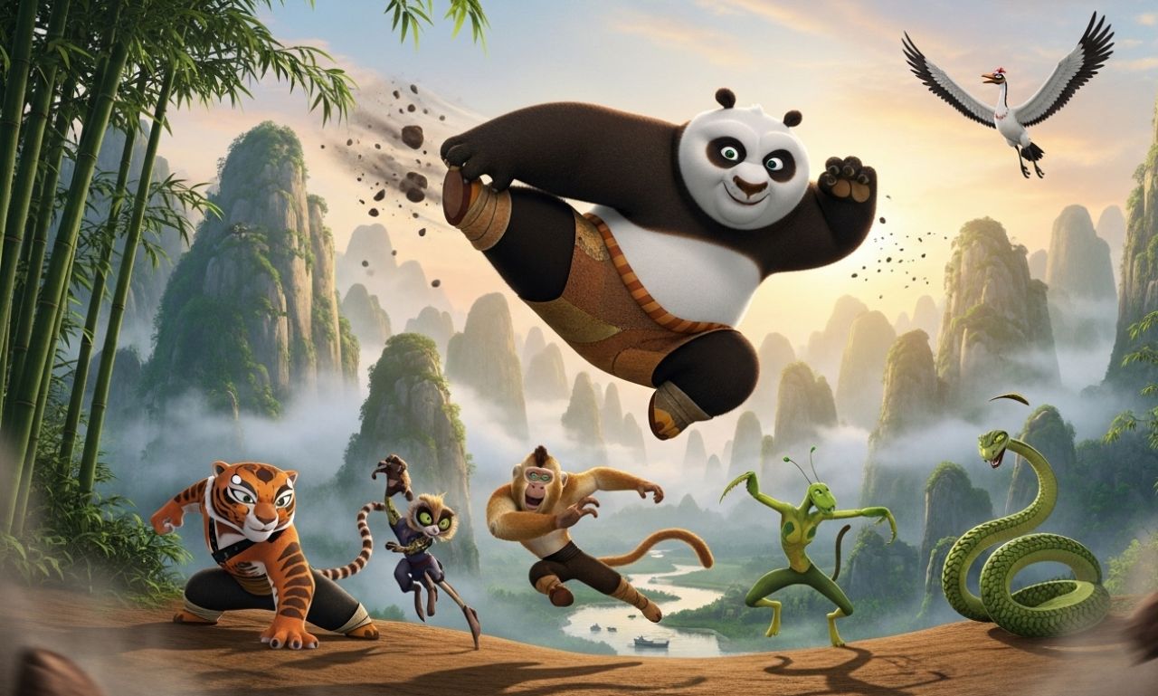 Kung Fu Panda: The Epic Journey of Po, the Dragon Warrior
