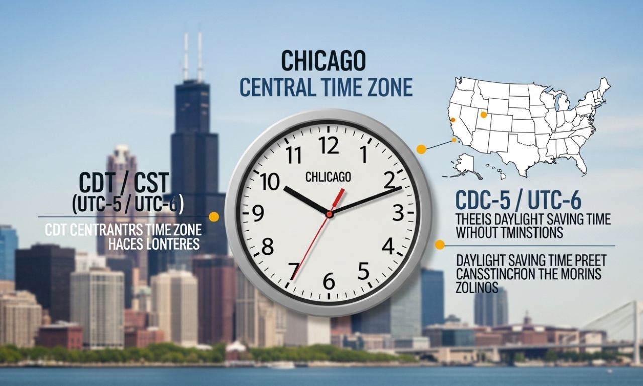 What Time Is It in Chicago: Current Local Time and Time Zone Explained