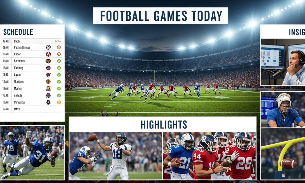 football games today