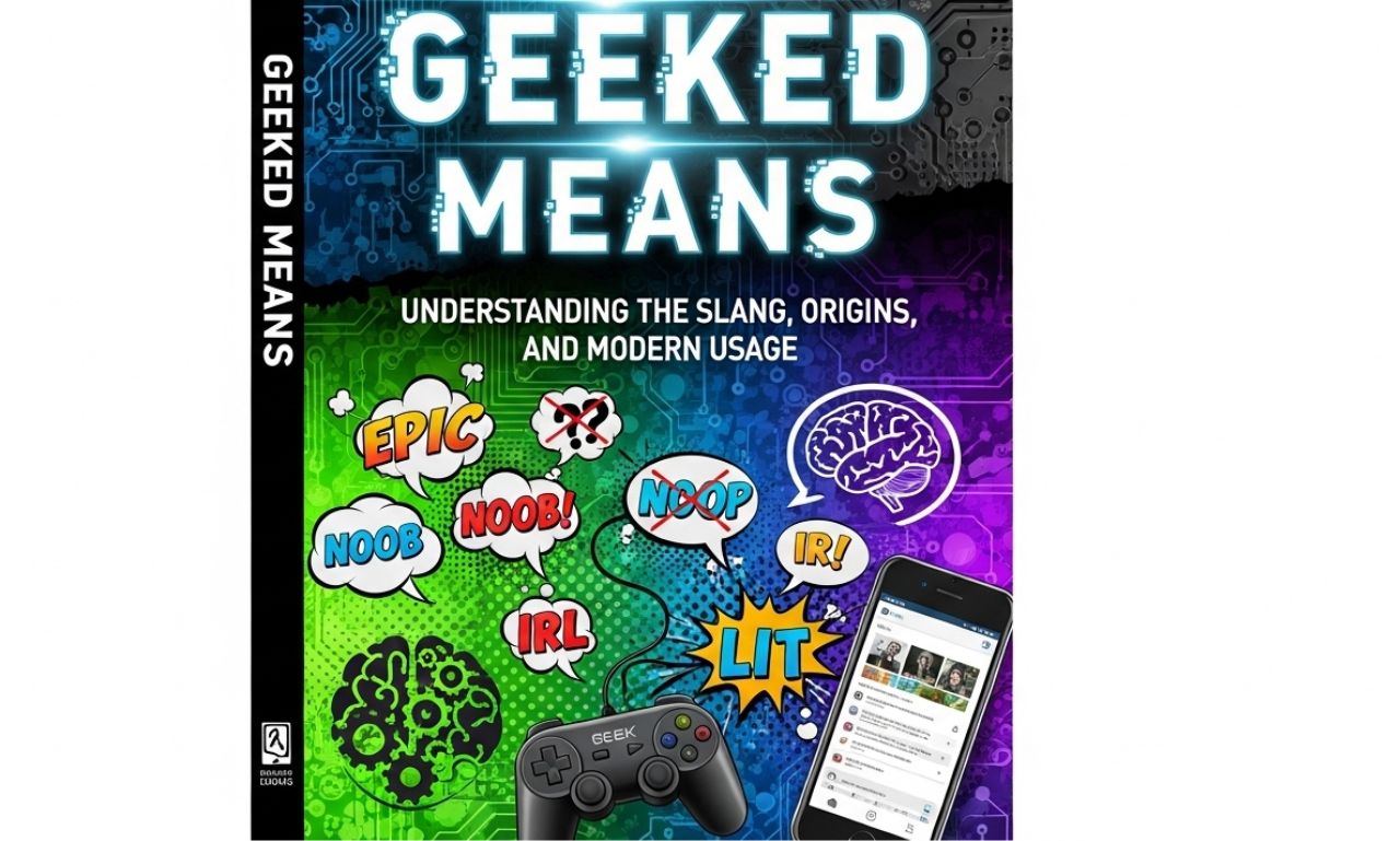 geeked means