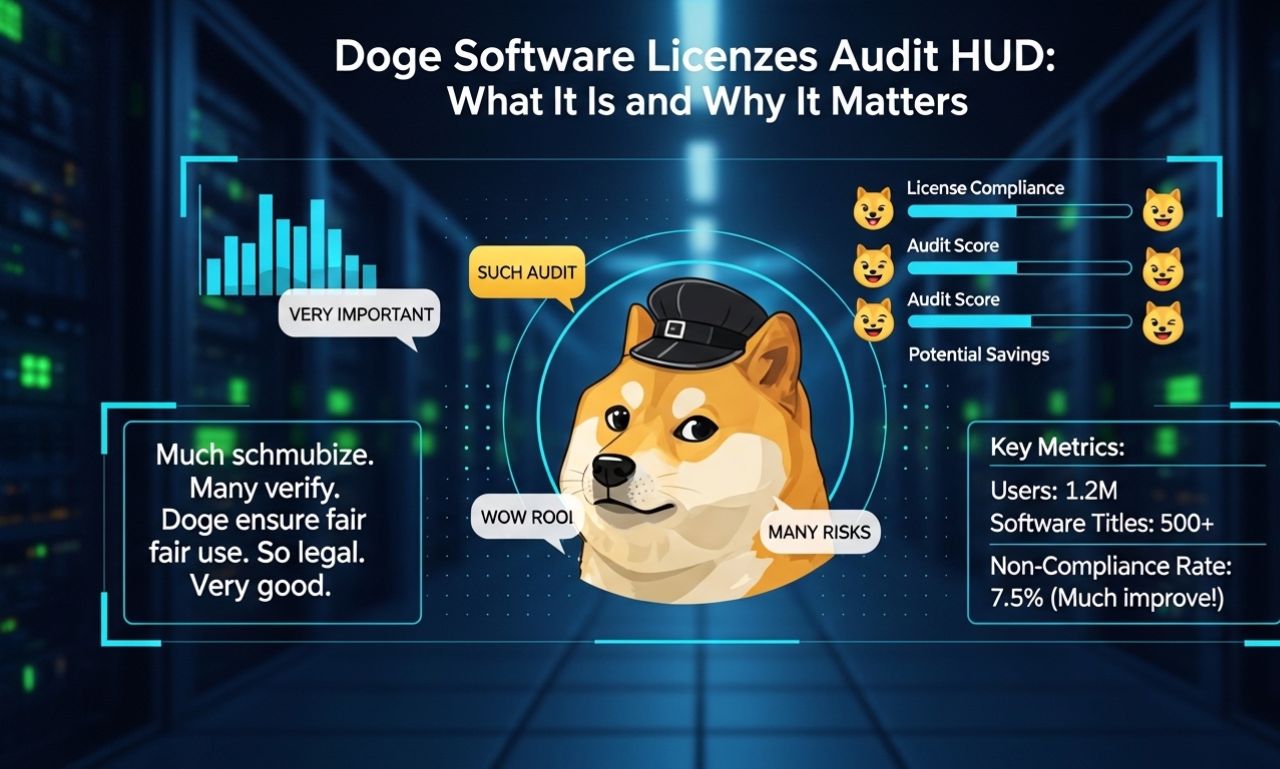 Doge Software Licenses Audit HUD