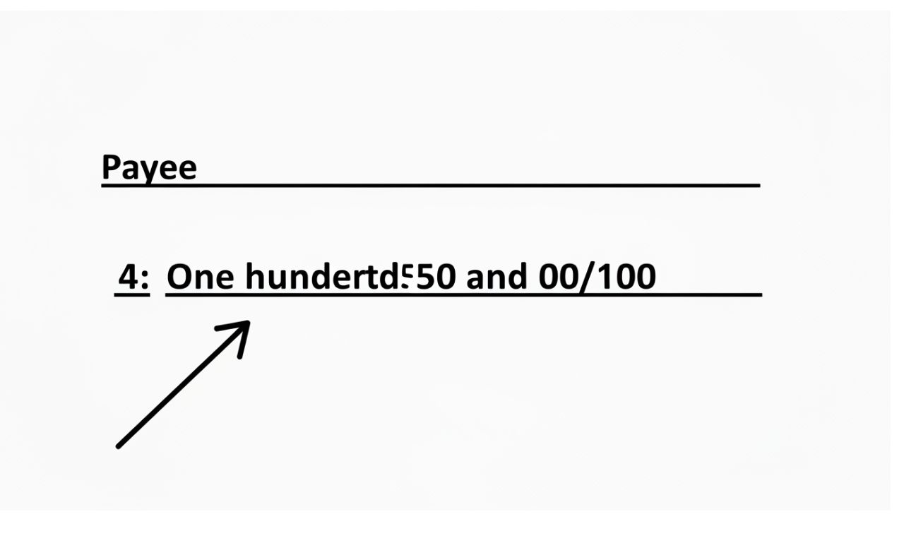 How to Write a Check
