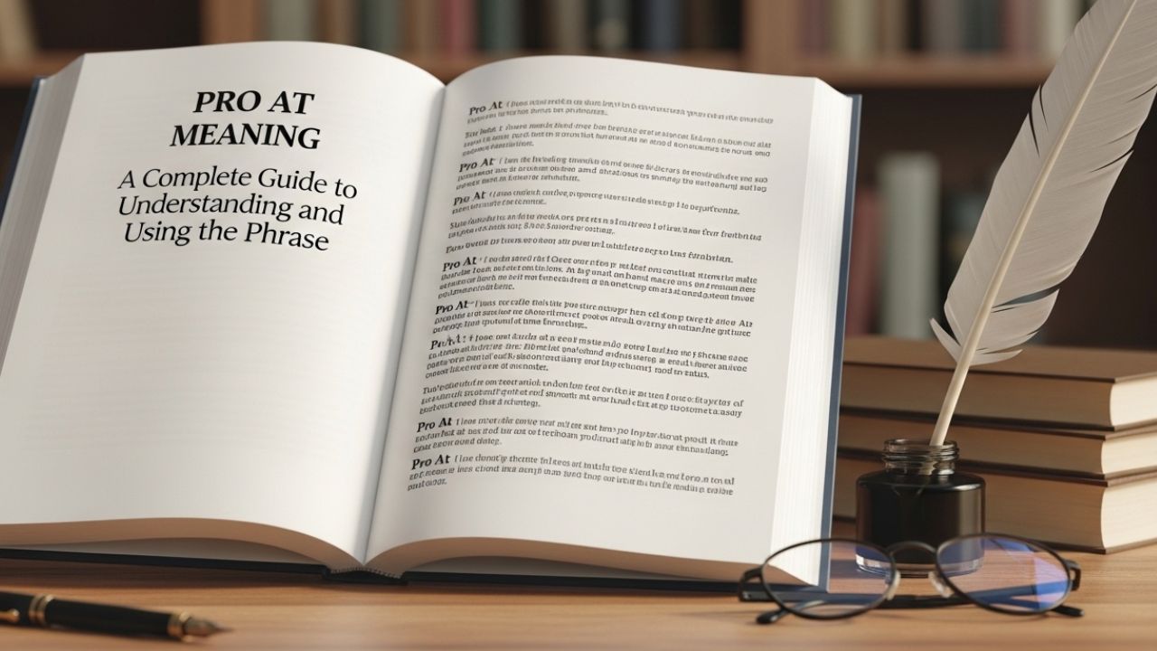 Pro At Meaning