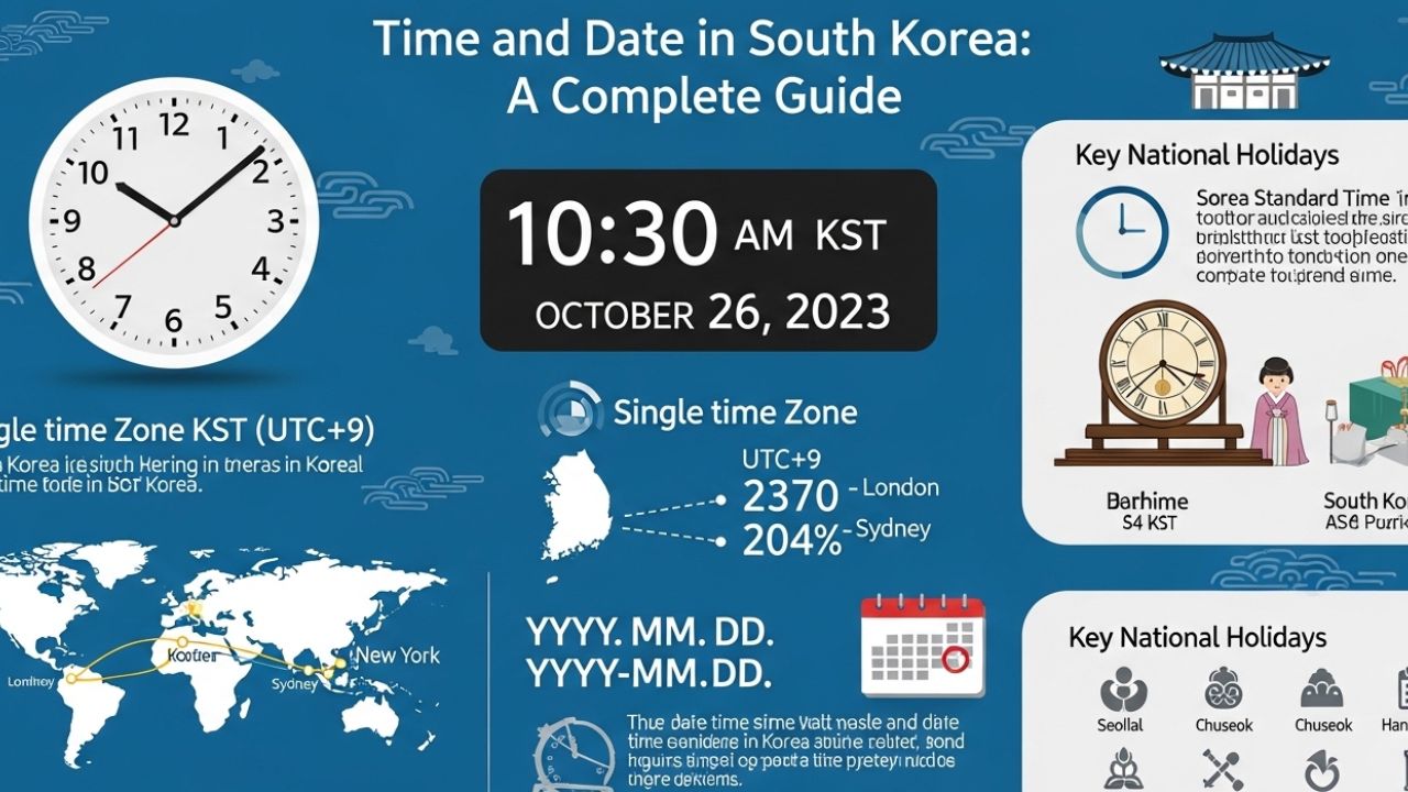 Time and Date in South Korea